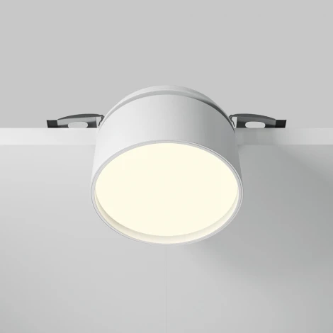 Встраиваемый светильник Maytoni Onda DL024-12W3K-W (LED, 220V, круглые)