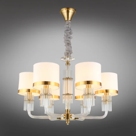 Подвесная люстра Elza APL.767.03.06 (220V, хрусталь, на цепи)