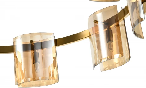 Подвесная люстра Zortes Rony ZRS.1200.08 (220V, на тросе, круглые)