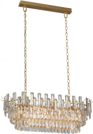 Подвесная люстра каскадная V5344-8/19 Vitaluce (220V, на цепи)