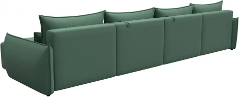 Диван П-образный Лига-051 НПБ Лонг Лига Диванов (Рогожка) арт.128689