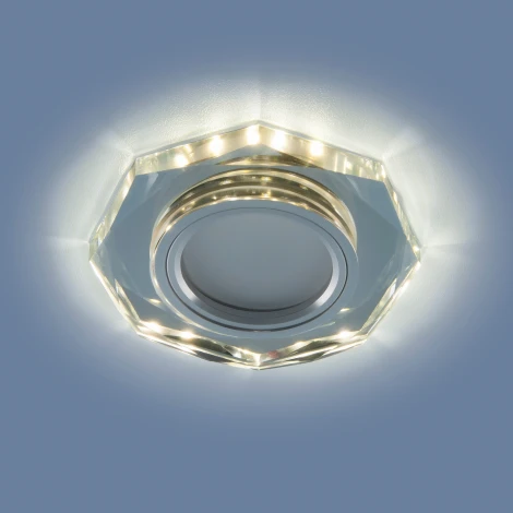 Встраиваемый точечный светильник Elektrostandard mirror 2226 MR16 SL зеркальный/серебро