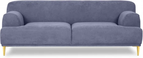 Диван Portofino 2-х местный ОГОГО (арт.604095), (Рогожка/Сиреневый)