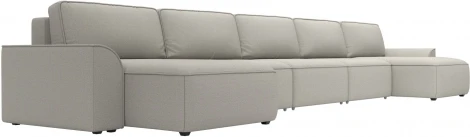 Диван п-образный Лига-048 НПБ МегаЛонг Лига Диванов (Рогожка) арт.128314