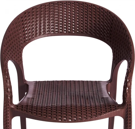 Обеденный стул Tetchair TINTO (Пластик/Коричневый)