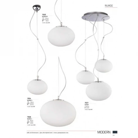 Подвесной светильник Nowodvorski Nuage 7025