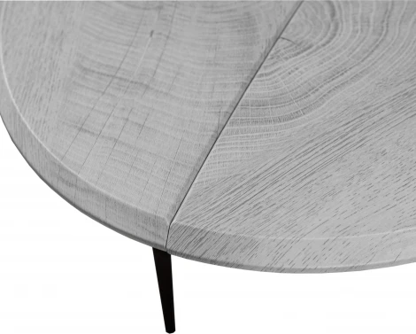 Стол журнальный BeautyStyle 28 дуб дымчатый/черный Mebelik арт.009009