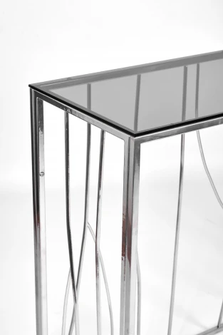 Консольный стол AllConsoles 1021-CS grey серебряный