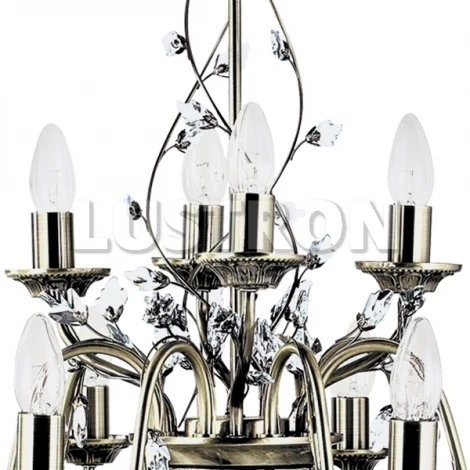 Подвесная люстра Arte Lamp Marquette A2092LM-12AB