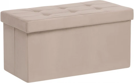 Пуф Leset Леда складной с крышкой (МДФ,Велюр) арт.4687205442192