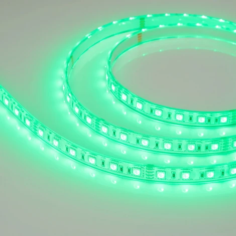 Светодиодная лента герметичная RTW-PU-B60-12.5mm 24V RGB (14.4 W/m, IP68, Wire 2m, 5m) (Arlight, -) 029515(3)