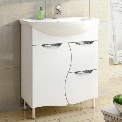 Мебельная раковина Santek Балтика 70 белая