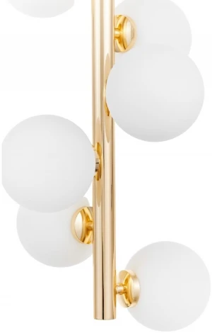 Потолочная люстра на штанге Lumina Deco LDC 6033-7 F.GD (220V, шар, шарики)