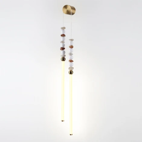 Настенный светильник Odeon Light Monella 6640/16WL бронзов/белый/металл/акрил LED 16W 3500K 220V