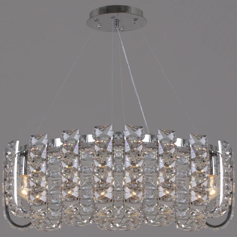Подвесная люстра хрустальная Reluce 02507-0.4-10