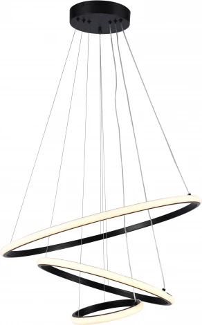 Подвесной светильник светодиодный TopLight Charissa TL1630H-LEBK (220V, на тросе)