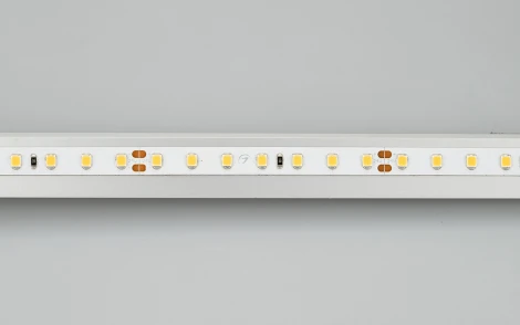 Светодиодная лента RT-A98-8mm 24V Warm2700 CRI98 (10 W/m, IP20, 2835, 5m) (Arlight, Открытый) 027937(2)