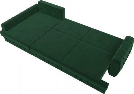 Диван угловой Лига-057 НПБ Лонг угол левый Лига Диванов (Велюр) арт.129299L