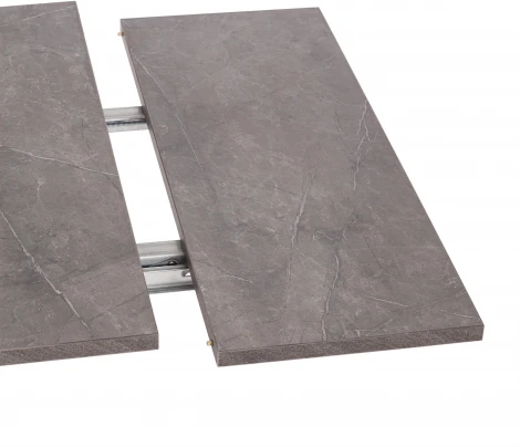 Стол VIGO ЛДСП/HPL/металл, 120 x 80 30 х 75 см, Мрамор чёрный/чёрный Tetchair 19730