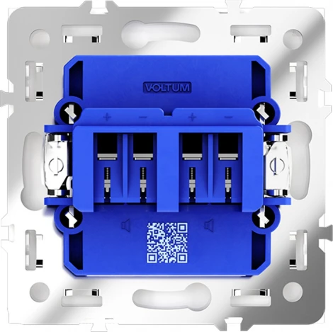 Акустическая розетка (кашемир) Voltum S70 VLS060303