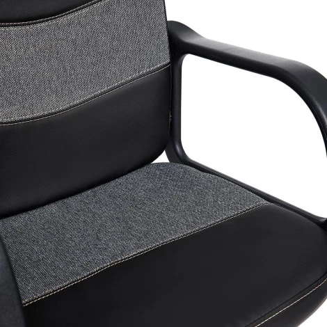 Кресло BAGGI кож/зам/ткань, черный/серый, 36-6/207 Tetchair 9558