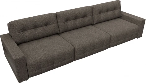 Диван прямой с полками Лига-053 НПБ Лонг Лига Диванов (Велюр) арт.128928