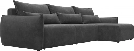 Диван угловой Лига-051 НПБ Лонг угол универсальный Лига Диванов (Велюр) арт.128726