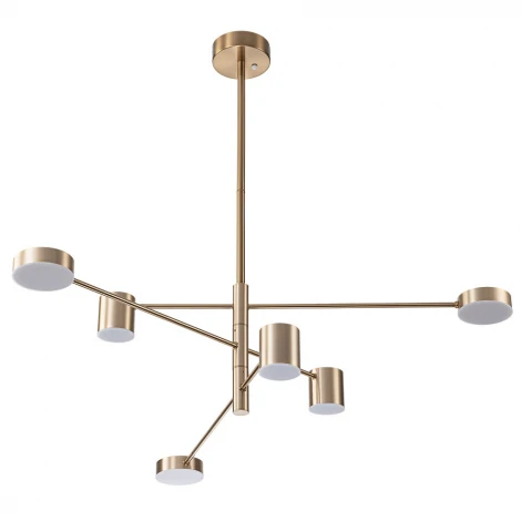 Потолочная люстра на штанге Arte Lamp Stanley A2476PL-40PB (LED, 220V)