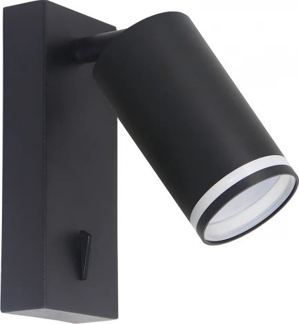 Спот Feron ML1620 LUNA 48810 35W, GU10, чёрный (220V, выключатель)