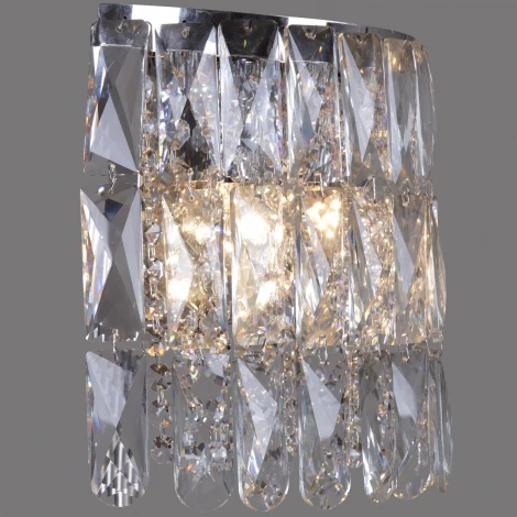 Бра хрустальное ILLUMICO IL5063-1WZF-25 CH ELITE