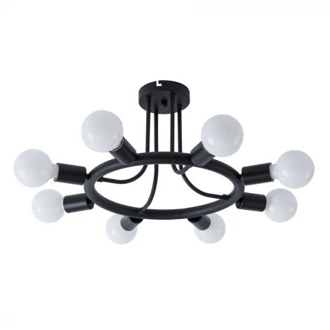 Потолочная люстра Arte Lamp Highgarden A6063PL-8BK