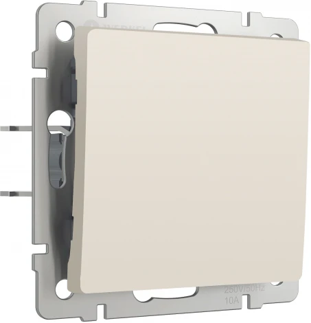 Перекрестный выключатель одноклавишный (айвори матовый) Werkel W1113062 (a062420)