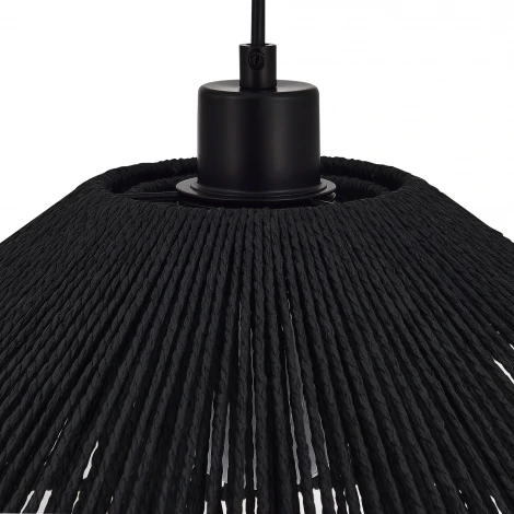 Подвесной светильник Evoluce Verve SLE6023-403-01 черный/черный E27 1*40W