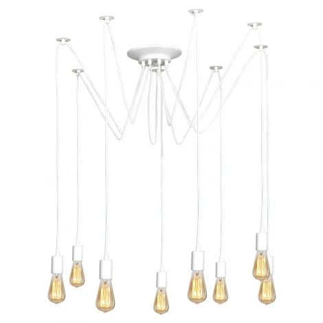 Подвесная люстра Lussole Lgo Shirley LSP-8173 (220V, на проводе, паук, IP21)