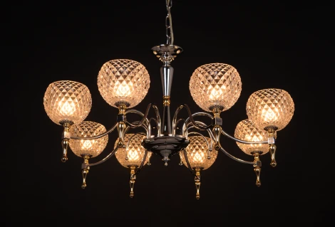 Подвесная люстра Abrasax 6565/8 (220V, на цепи)