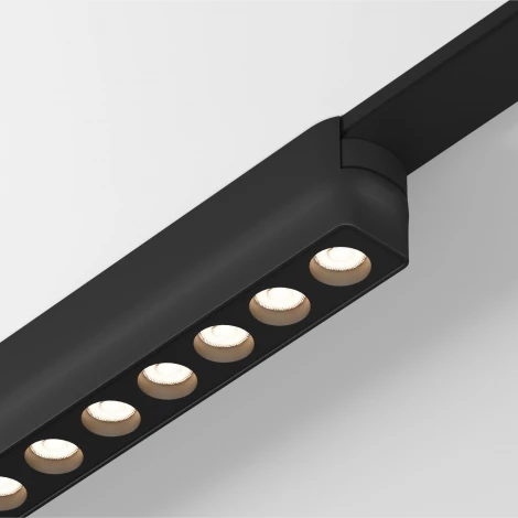 Трековый светильник магнитный 48V Denkirs Air Grill DK5305-BK (LED)
