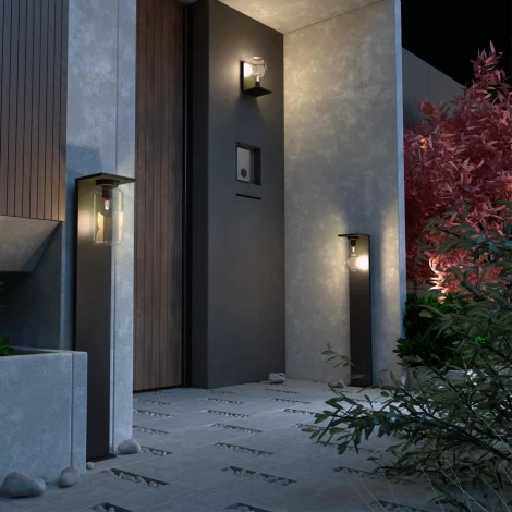 Настенный уличный светильник Novotech Street 370945 IP54 E27 18W FRAN (220V, круглые)