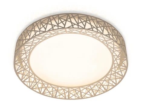 Потолочный светильник круглый Ambrella Orbital FF122 (регулировка яркости, LED, 220V, пульт управления, круглые)