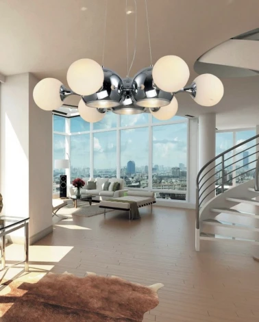 Подвесная люстра Lumina Deco Boategga LDP 081018-9