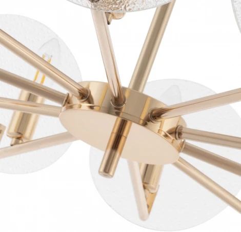 Потолочная люстра на штанге Arte Milano Sorrento-0409 370409/10/600 GD (220V, свеча)