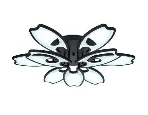 Потолочная люстра Ambrella Acrylica FA581 (регулировка яркости, LED, 220V, пульт управления)