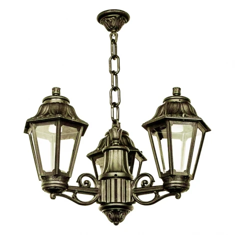 Светильник уличный подвесной Fumagalli Sichem/Rut 3L (Люстра) E26.120.S30.BXE27