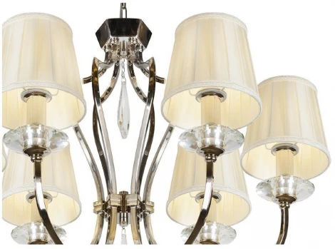 Подвесная люстра iLamp Charm P2508-6 nic (220V, на цепи)