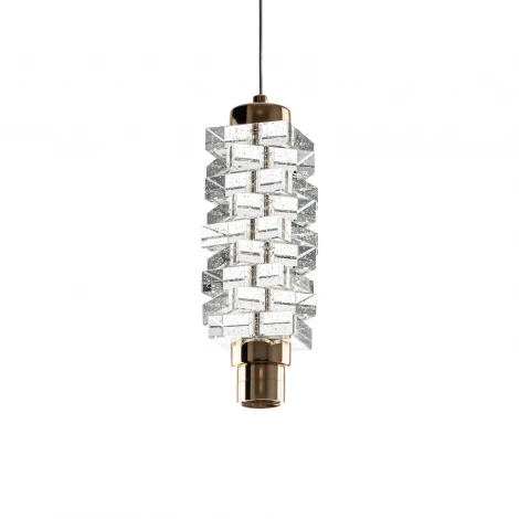 Подвесной светильник светодиодный хрустальный Modelux ML.9050.100 GD