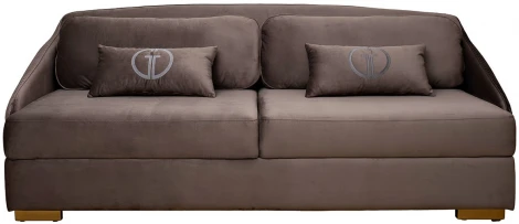 Диван Garda Decor PALAZZO-240M-ROM504 (Коричневый)