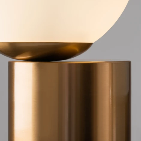 Настольная лампа Freya Barrel FR5286TL-01BS (220V, выключатель, шар)