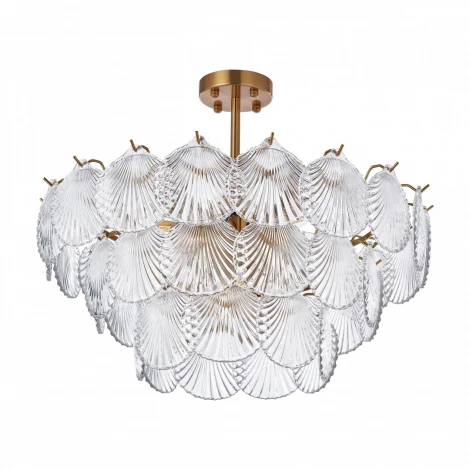 Потолочная люстра на штанге Arte Milano Rim 312008/D600 BS (220V, ракушка)