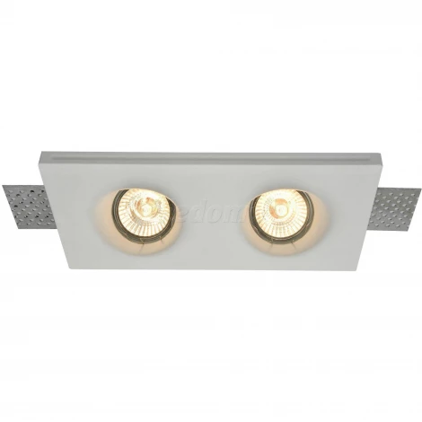 Встраиваемый светильник Gyps Modern GU10 2x35Вт Maytoni Technical DL002-1-02-W