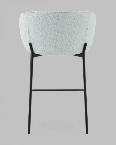 Стул полубарный Тисдейл букле светло-голубой Stool Group арт.УТ000041692