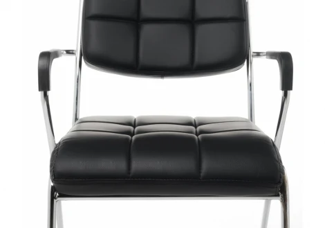 Обеденный стул на металлокаркасе Woodville Iso lux black 15040